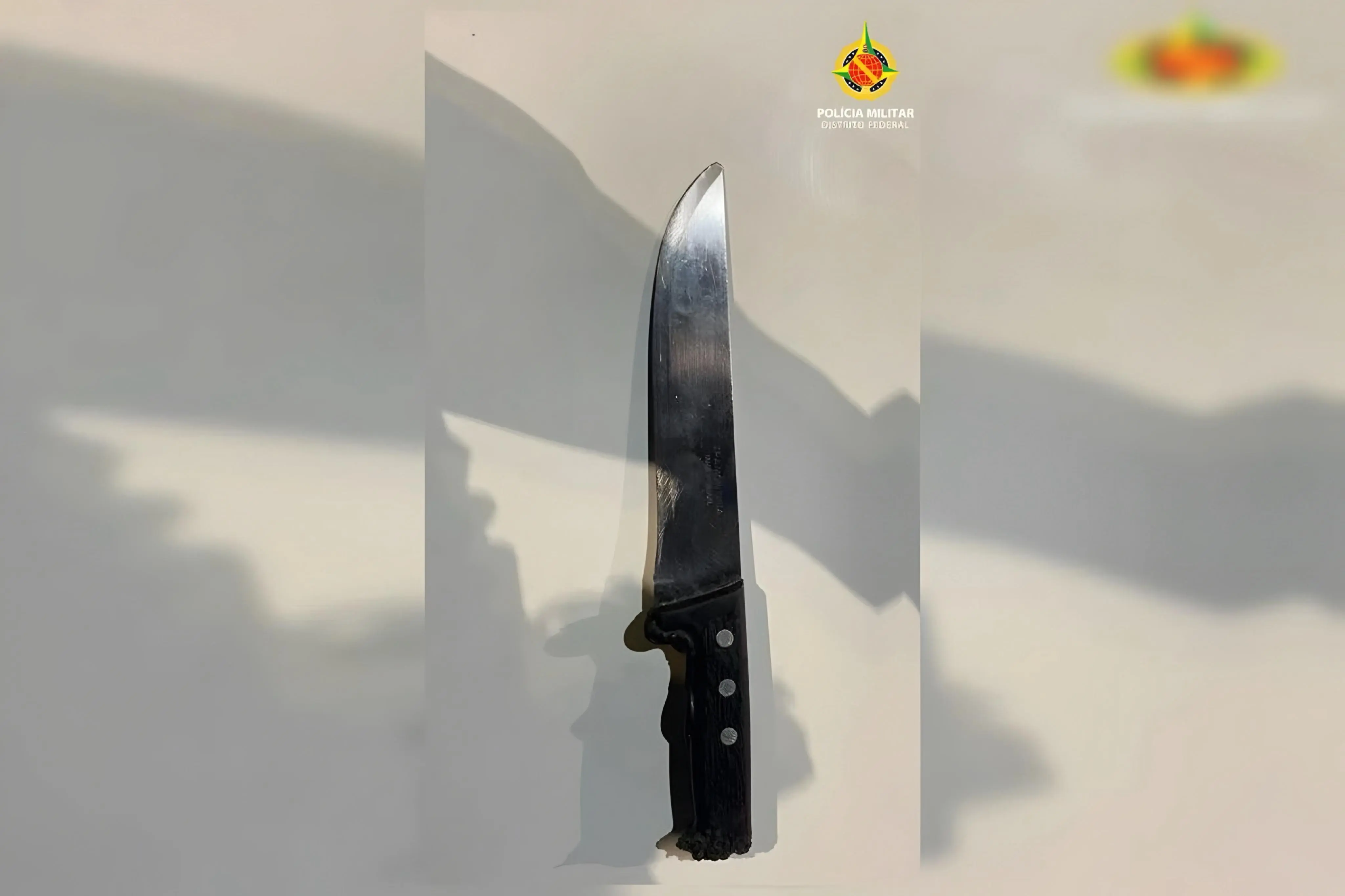 Homem ataca enteada grávida e acaba esfaqueado pelo marido dela (Foto: Divulgação/PMDF)