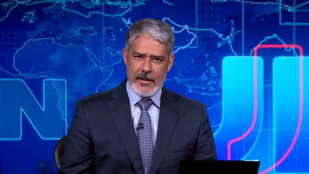 Veja o que William Bonner falou ao vivo sobre saída do Jornal Nacional (Foto: Reprodução TV Globo)