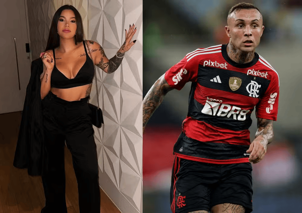 Isa Ranieri e Everton Cebolinha (Fotos: Reprodução/Instagram) 