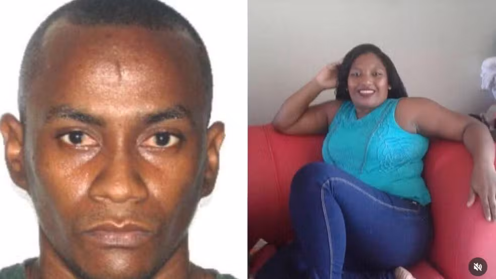 Ex-casal Clenylde e José Luzio - Imagens:Reprodução Redes Sociais/G1 
