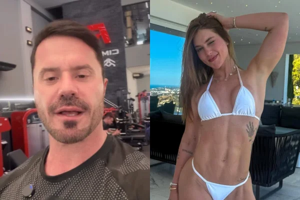 Renato Cariani e Virginia. Divulgação redes sociais