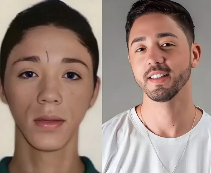 Rico Melquiades é barrado em aeroporto após harmonização facial: 'estão alegando que eu não sou a mesma pessoa' (Foto: Reprodução)
