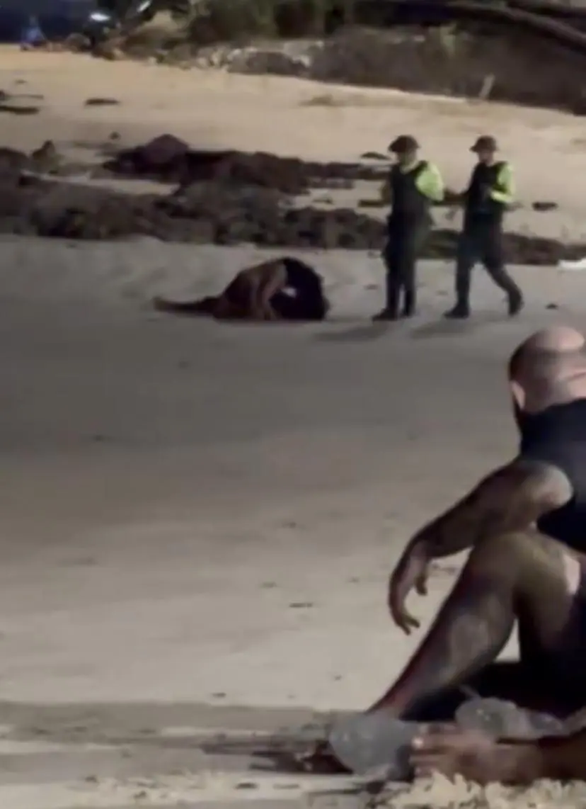 Casal faz sexo na faixa de areia em praia famosa do Ceará