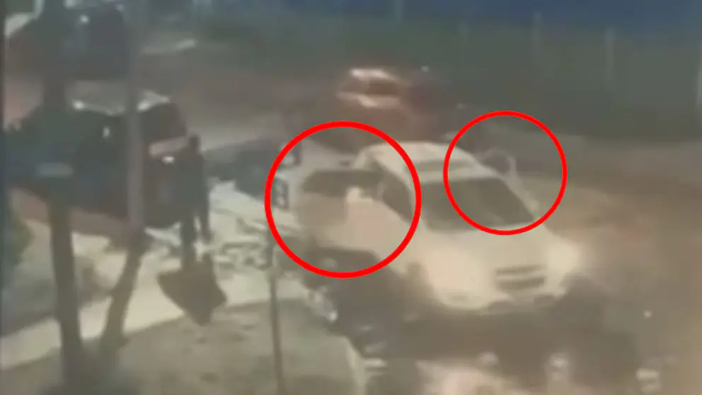 Três garotas desaparecidas em La Matanza entram em uma caminhonete - Foto: Reprodução