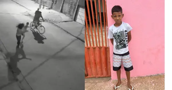 Vazam imagens do local onde adolescente de 13 anos, com 20 passagens pela polícia, foi assassinado