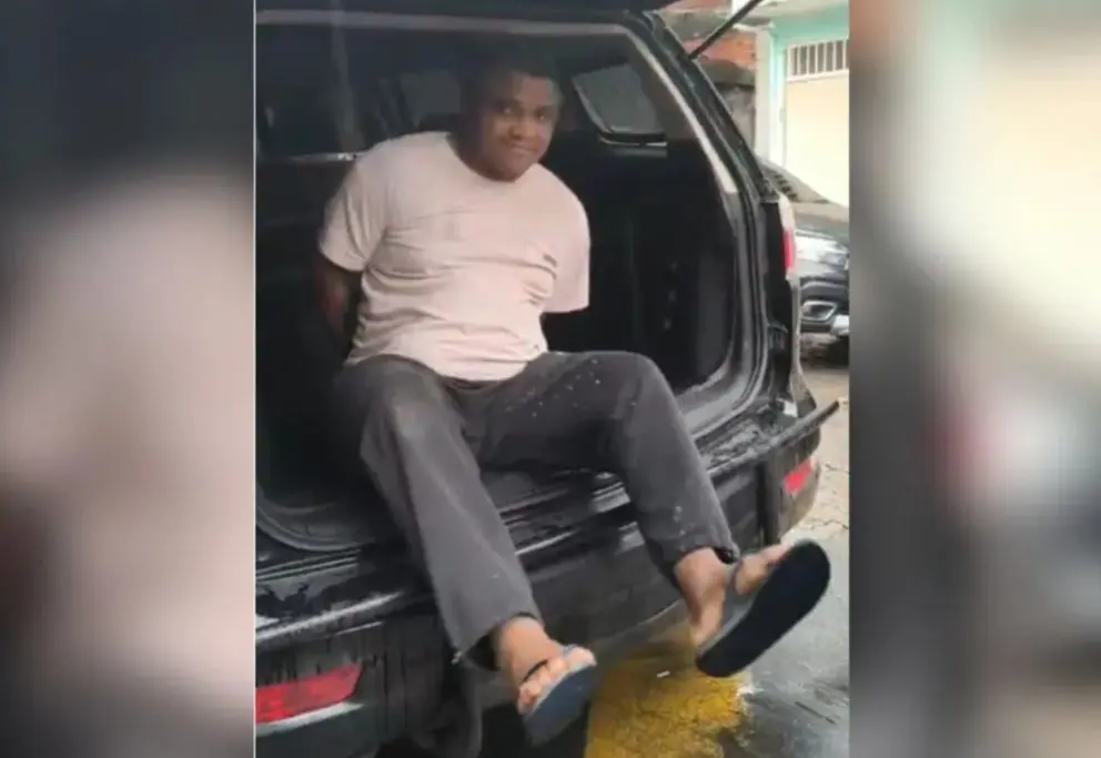 Gaspar foi preso em Taboão da Serra (Foto: Reprodução)