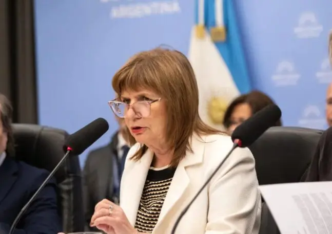 Ministra da Segurança Pública da Argentina, Patricia Bullrich, comentou reforço nas fronteiras do país (Foto: Reprodução / Redes Sociais)