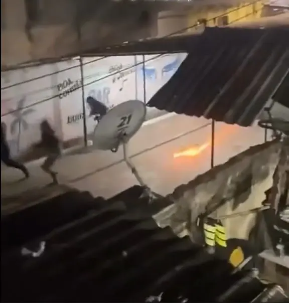 Novas imagens mostram moradores fugindo em meio a tiros no Rio de Janeiro