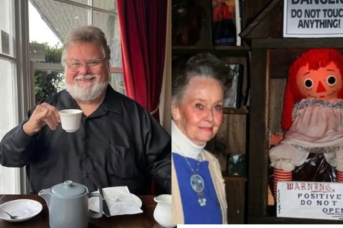 Chris McKinell e Lorraine Warren - Crédito: Reprodução 