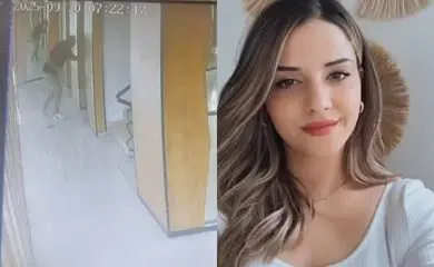 Marido se desespera ao tentar salvar esposa de queda de elevador; veja vídeo