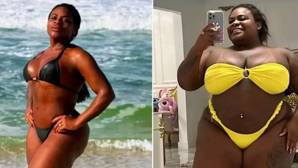 Jojo agora e antes da perda de peso