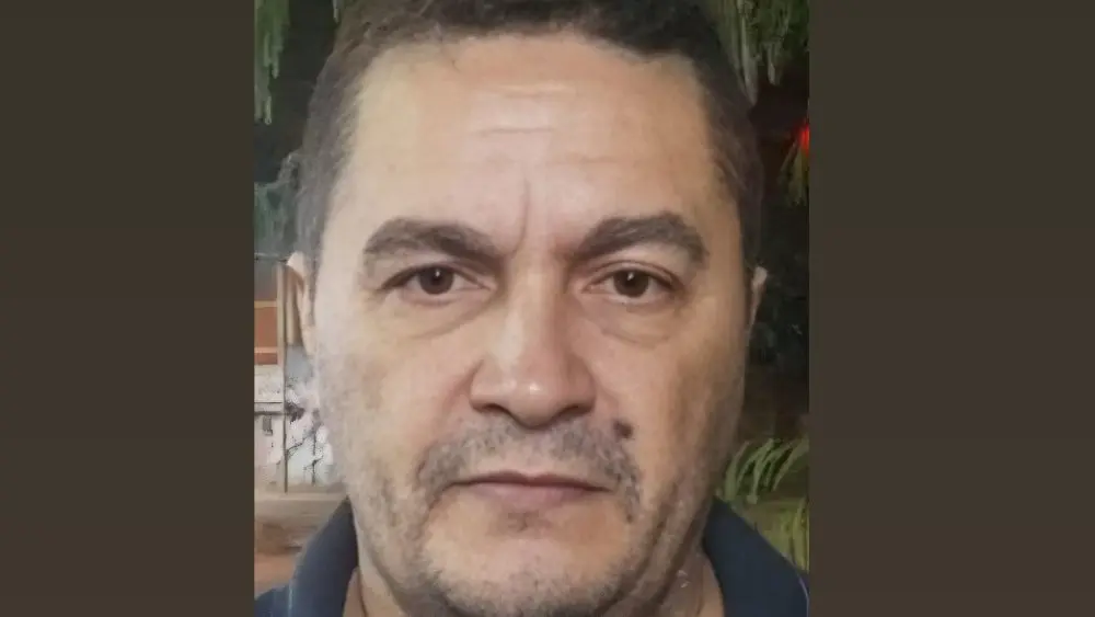 Foto do suspeito foragido