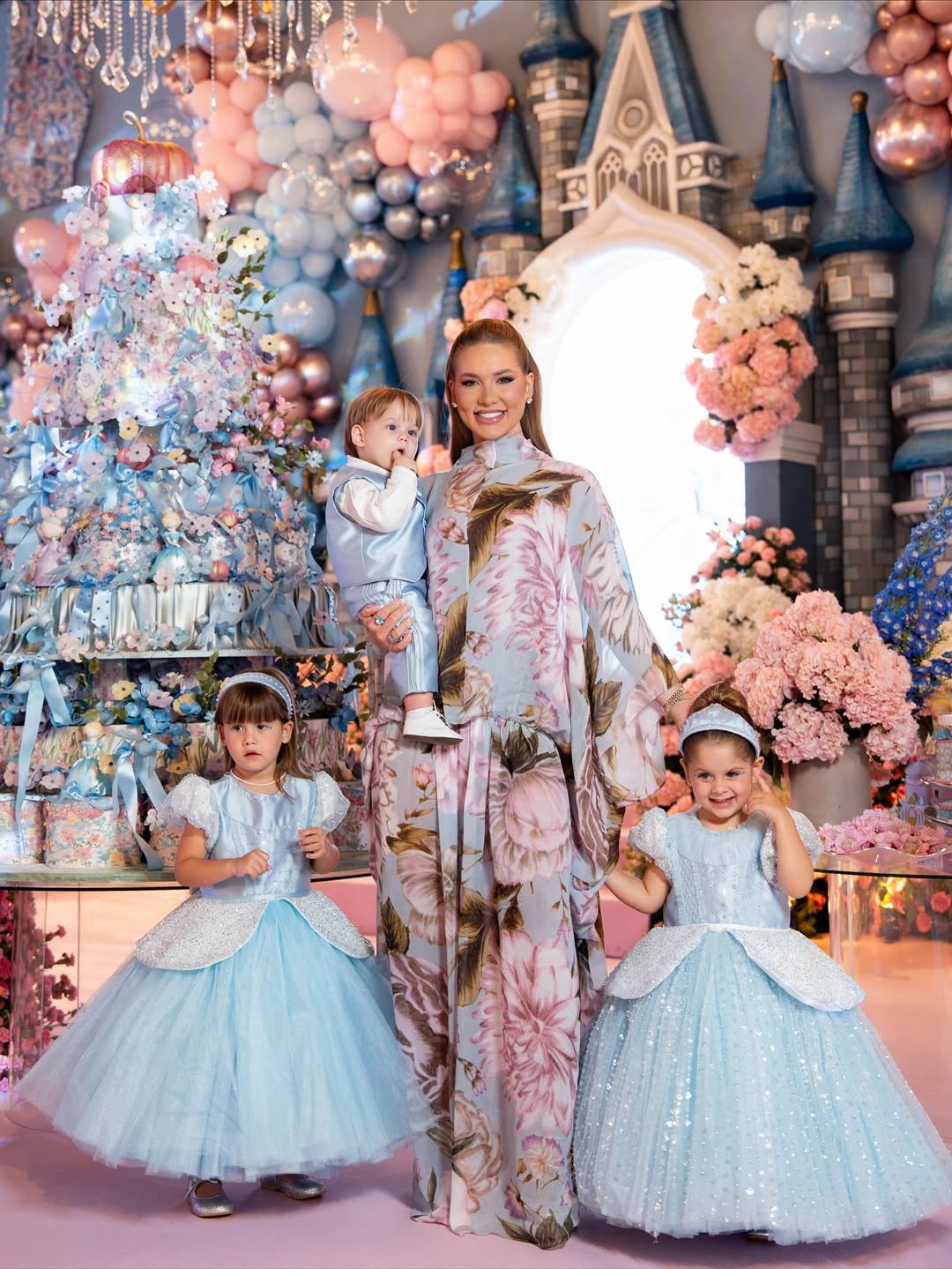 Valor de vestido usado por Virginia na festa de Maria Flor surpreende; confira