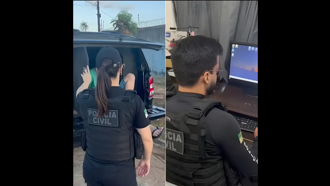 Homem suspeito de produzir e armazenar pornografia infantil é preso em ação policial
