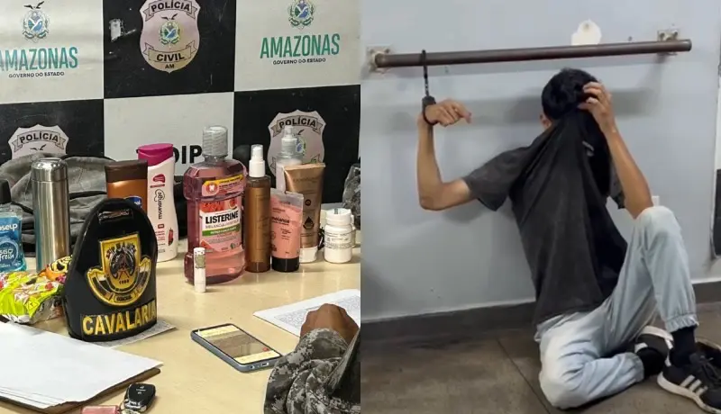 ‘Catinga’ furta produtos de higiene e vai parar na cadeia