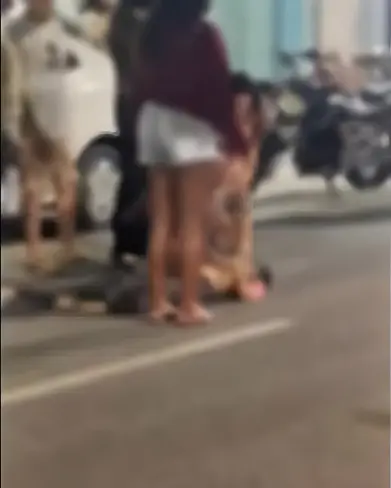 Criança de apenas 7 anos morre atropelada por moto (Foto: Notícias Macaé)