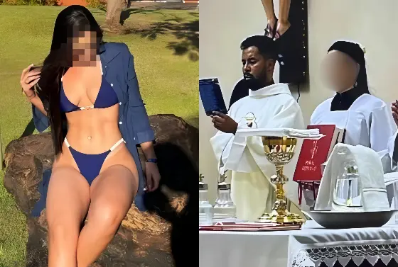 Polícia já tem principal suspeito de ter vazado vídeo de mulher com padre; saiba quem é (Foto: Reprodução)
