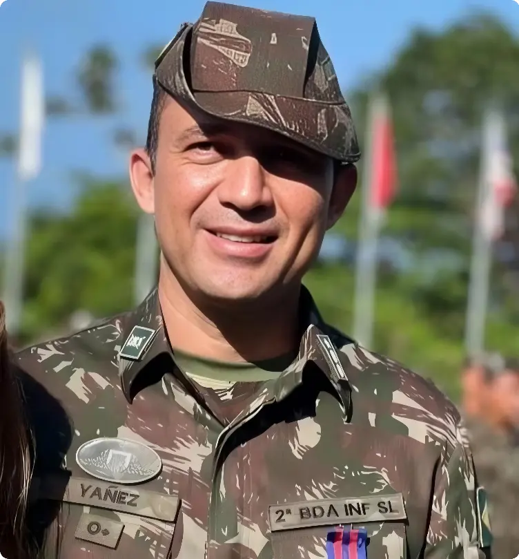 Tenente do Exército que bateu em mulher e atirou no sogro tem prisão preventiva decretada (Foto: Foto: Reprodução/Facebook/Kleber Yanez)