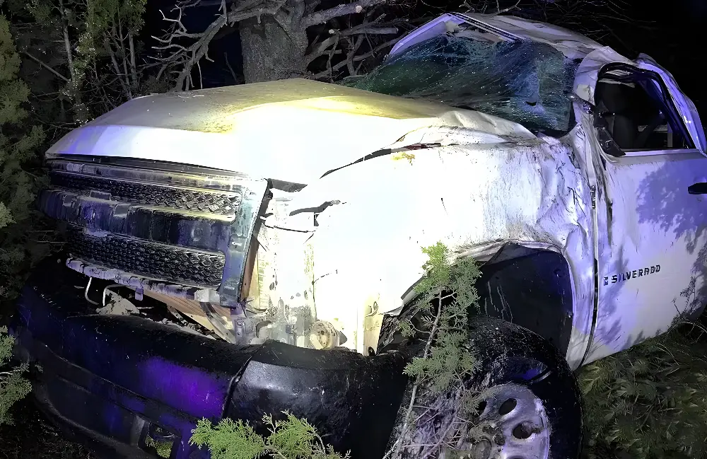 Adolescente rouba carro de polícia, dirige alcoolizada e capota com criança (Foto: Reprodução)