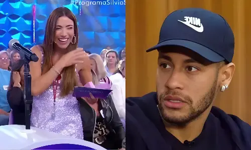 Patrícia Abravanel alfineta Neymar e divide opiniões nas redes sociais (Foto: Montagem: Reprodução/SBT com Reprodução/Redes Sociais)