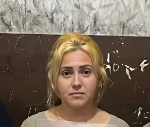 Vídeo flagra serial killer sendo presa (Foto: Reprodução)