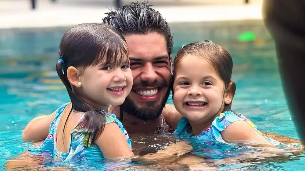 Zé Felipe não está no aniversário da filha Maria Flor? Entenda
