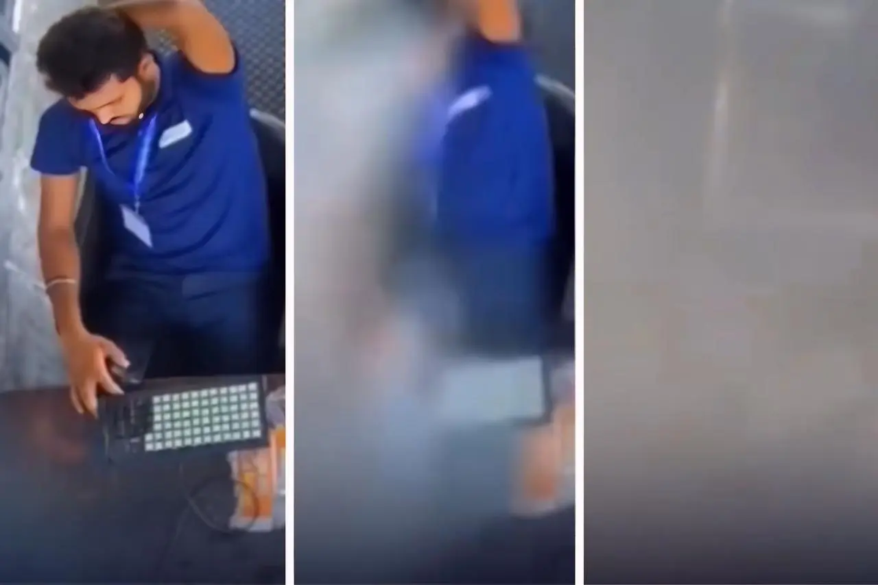 Explosão em pedágio na Índia || Reprodução: Internet - Redes Sociais 