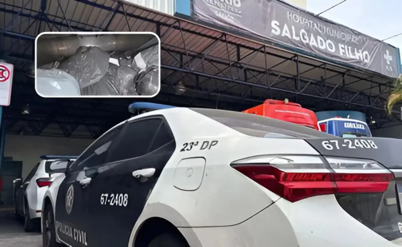 Corpos mumificados são encontrados em hospital do Rio - Polícia Civil RJ
