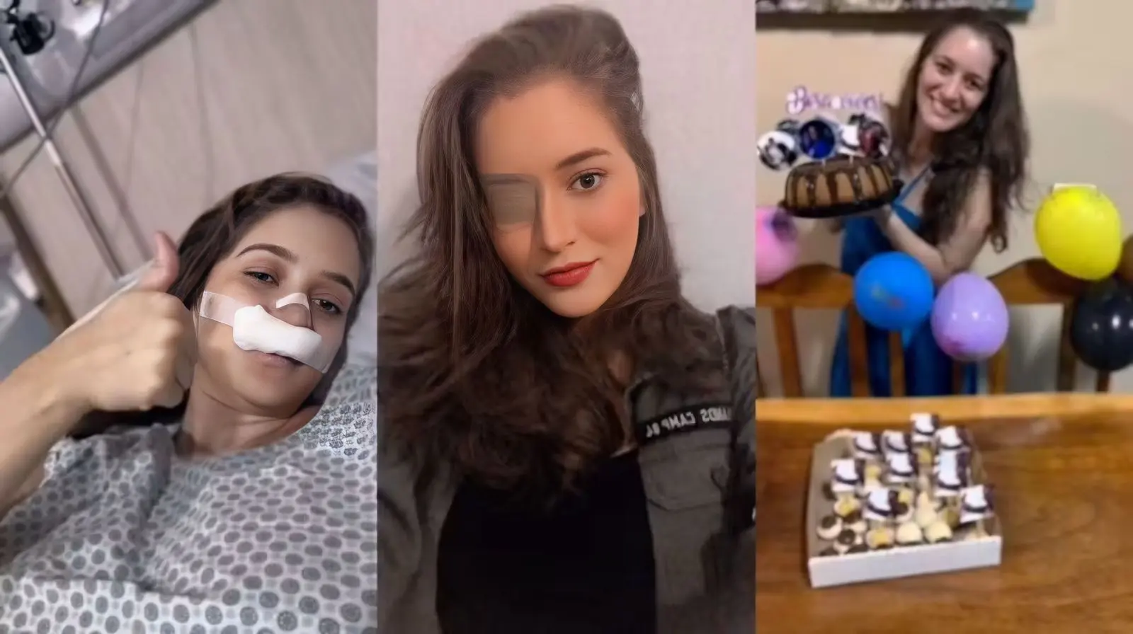 Jovem tem caso raro de vazamento cerebral após uso de anticoncepcional (Foto: Reprodução/redes sociais)