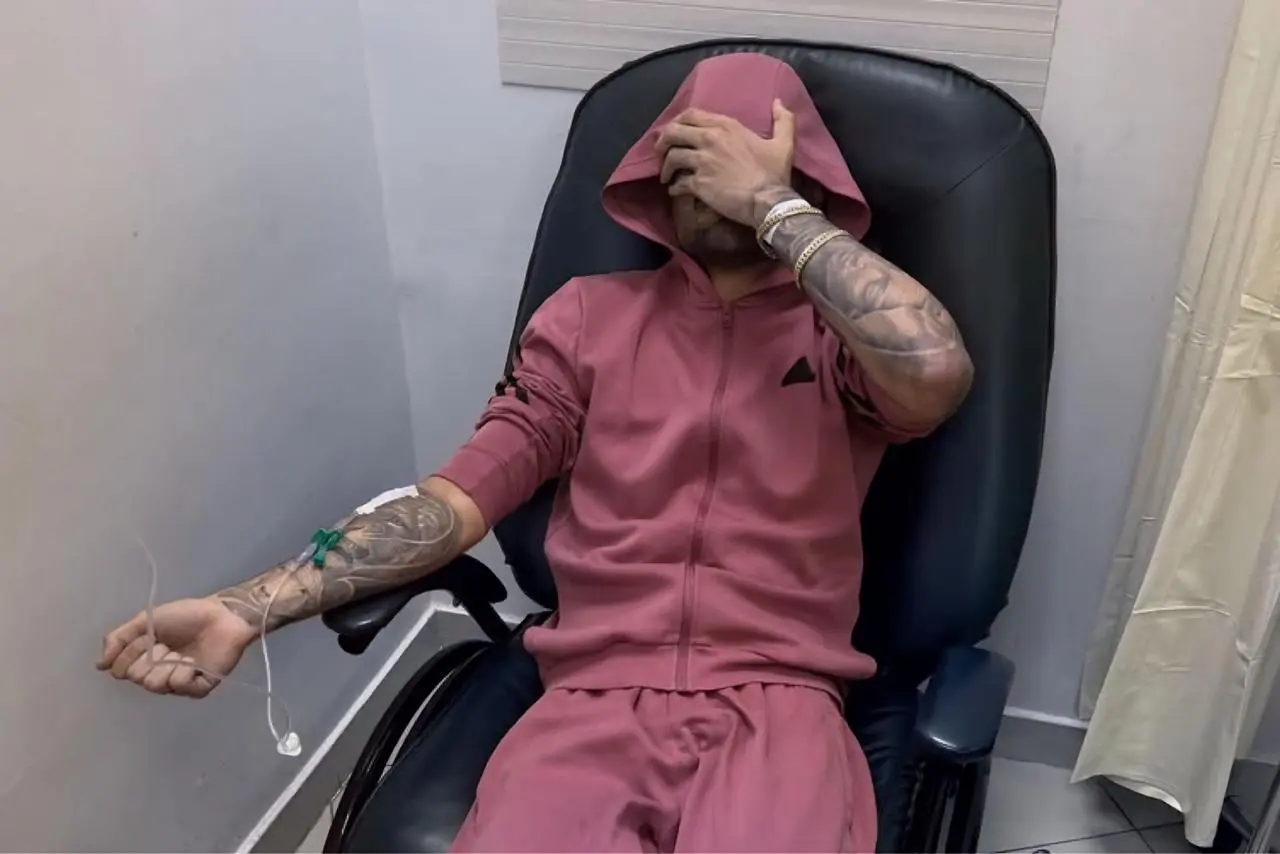 Luan Pereira no Hospital || Reprodução: Redes Sociais 