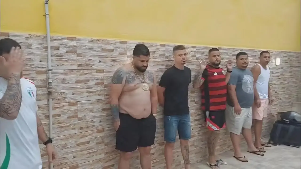Polícia acaba com churrasco de milicianos e põe fim à 'festa do crime' (Foto: Divulgação)