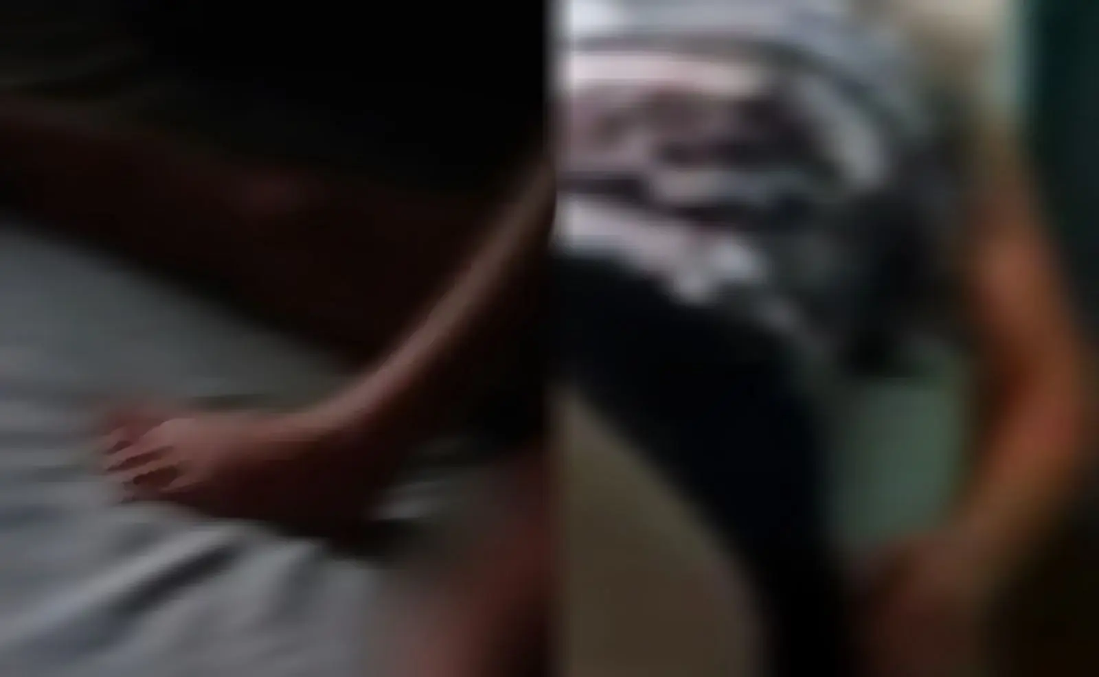 Homem some, é pego traindo a esposa e briga acaba em pancadaria. Veja vídeo (Foto: Reprodução/Record)