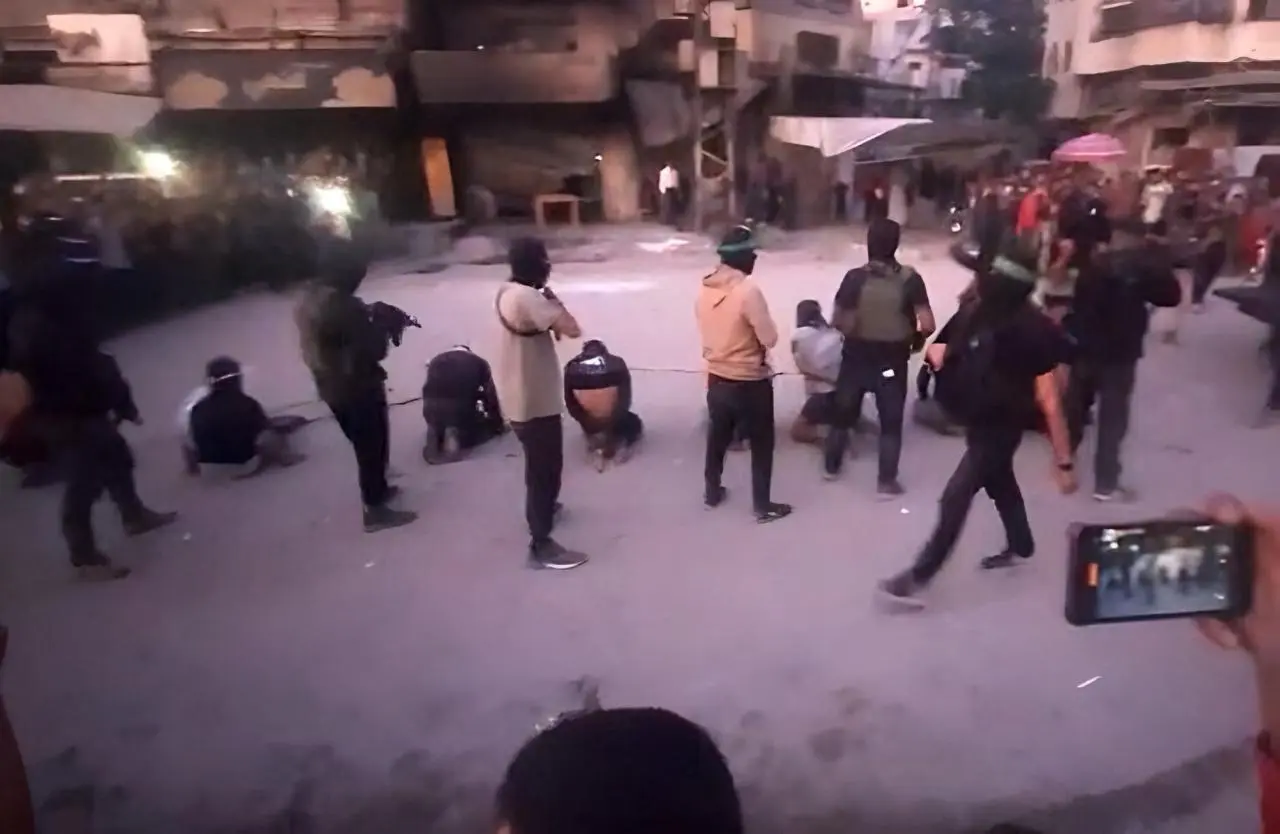 Hamas executa grupo em Gaza em meio a cessar-fogo (Foto: Reprodução/Redes sociais)