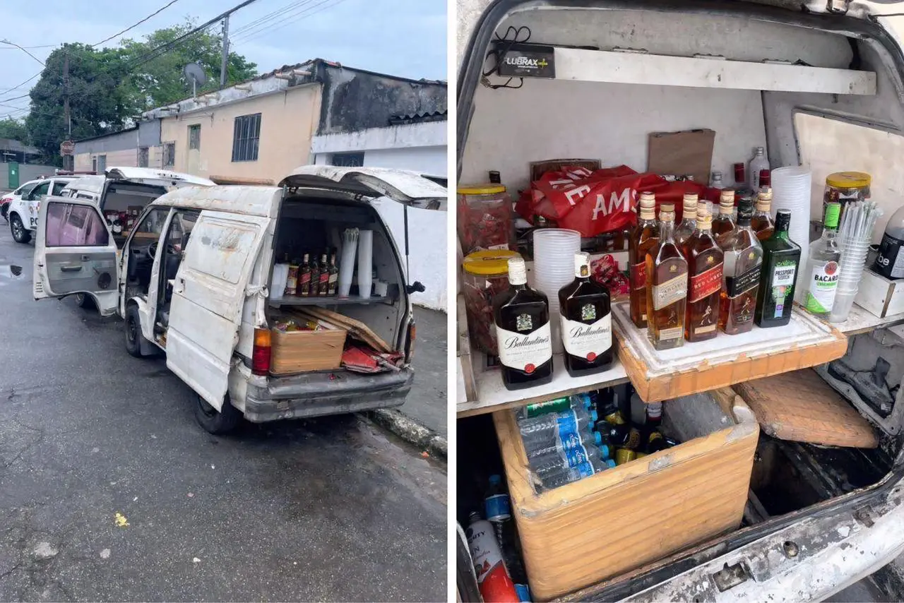 PM apreende mais de 150 garrafas de bebidas falsificadas || Reprodução - Internet PM 