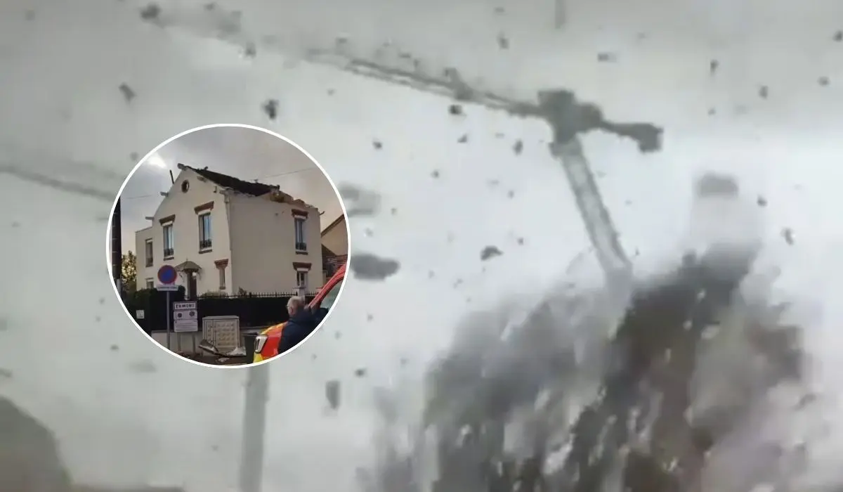 tornado abala cidade, destrói casas e deixa mortos (Foto: Reprodução/Redes sociais)