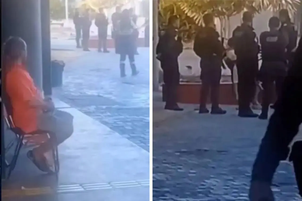 Mulher detida após suspeita agredir o filho com pauladas || Reprodução: Redes Sociais 
