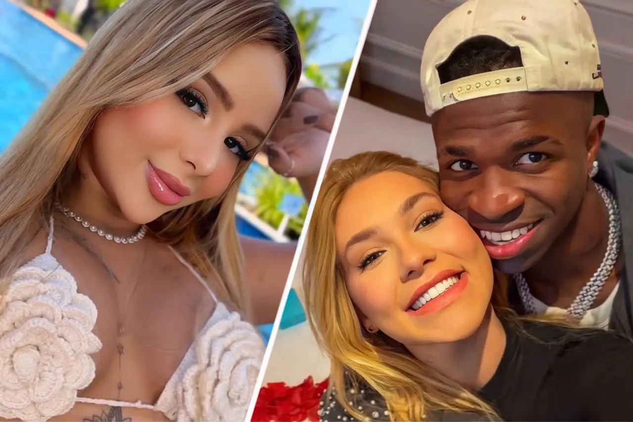 Influenciadora revela flerte com Vini Jr. antes de assumir namoro com Virginia || Reprodução: Redes Sociais 