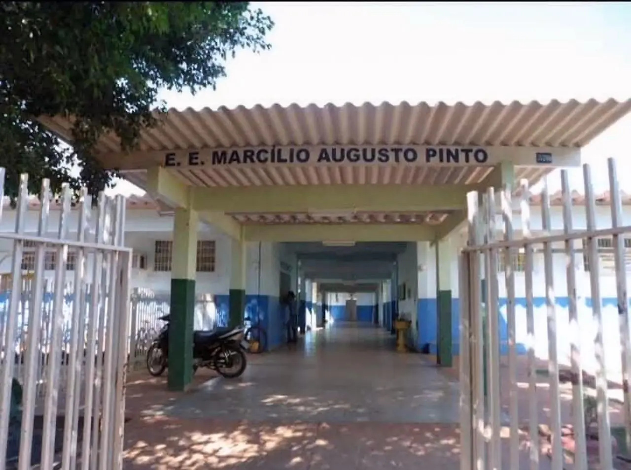 Escola Estadual Marcílio Augusto Pinto || Reprodução: Redes Sociais 