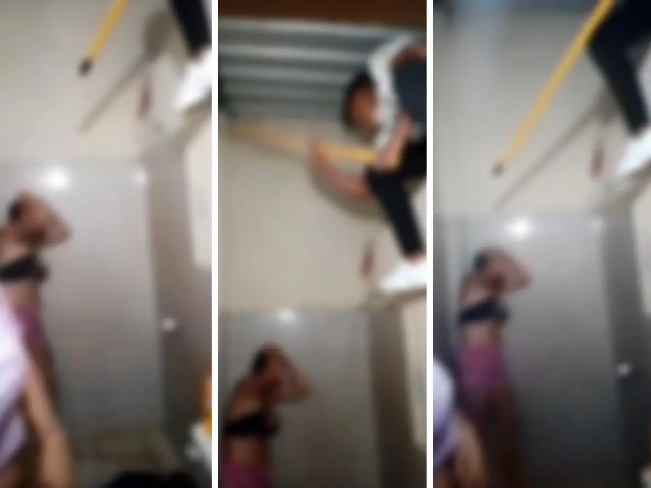 Mulher ataca suposta amante com pedaço de pau || Reprodução: Redes Sociais 