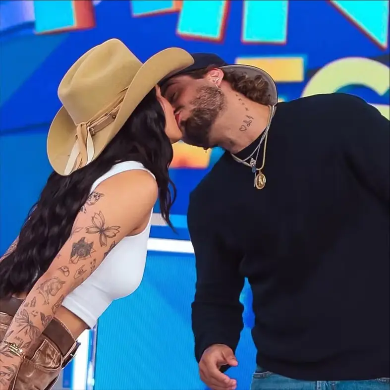 Ana Castela e Zé Felipe. Reprodução/TV
