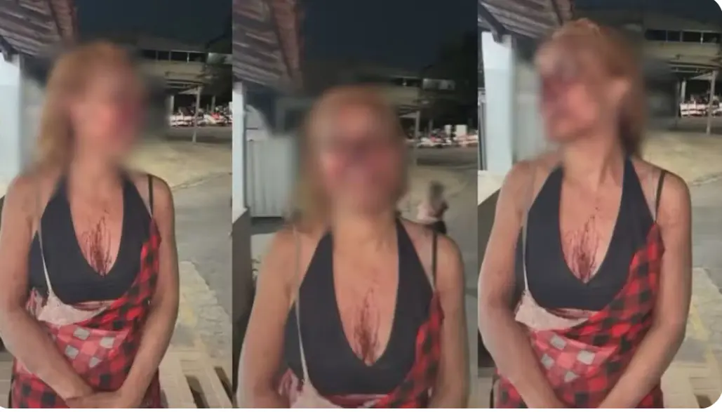 confusão começou por conta de lixo na calçada