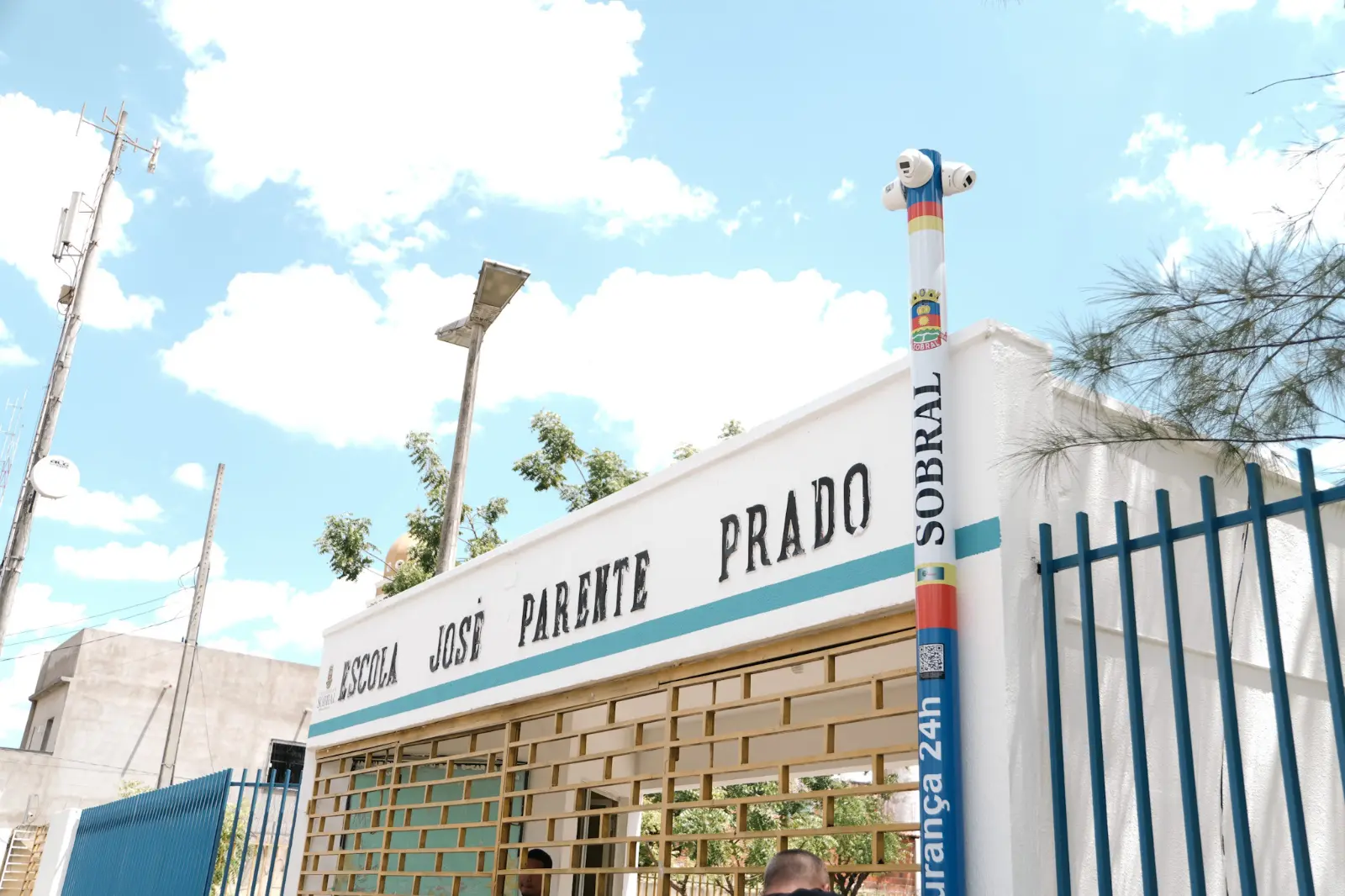 sistema de segurança inteligente na escola em sobral