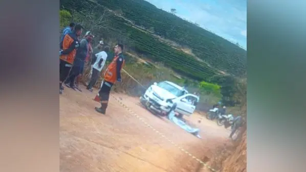 Imagem mostra local do acidente - Foto: reprodução/redes sociais