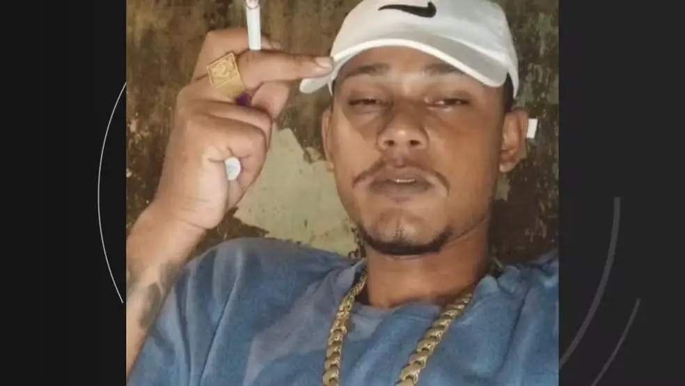 Jonatan da Silva Pereira, de 25 anos, foi sequestrado, torturado e morto em Linhares — Foto: Reprodução/TV Gazeta