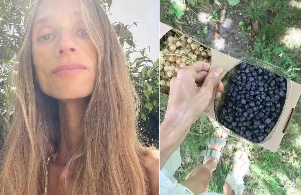 Karolina Krzyzak fazia dieta frutariana extrema — Foto: Reprodução/Instagram
