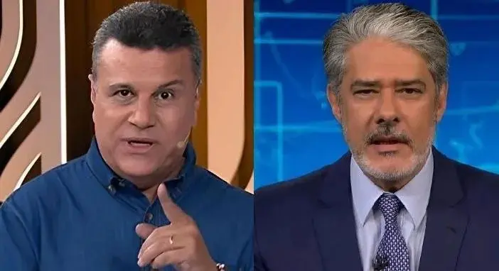 Téo José rebate Willian Bonner após deboche do apresentador sobre a Fórmula 1 na Band  Foto: Reprodução/Twitter