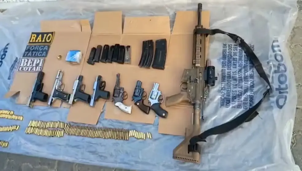 Vaza vídeo dos corpos de 7 membros do CV mortos em confronto no Ceará