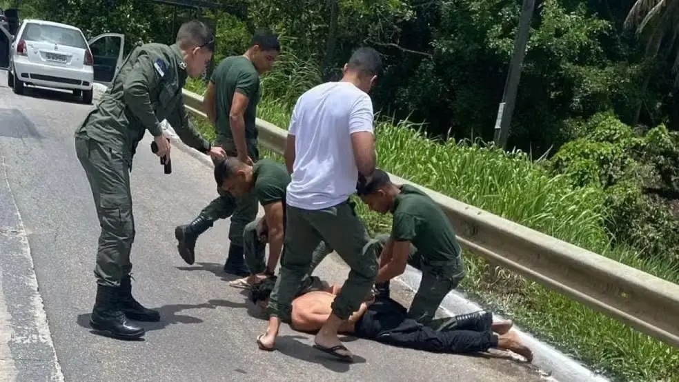 Irlan Micael Sena da Silva foi localizado às margens da BR-101, no bairro da Charneca, no Cabo de Santo Agostinho — Foto: Reprodução/WhatsApp