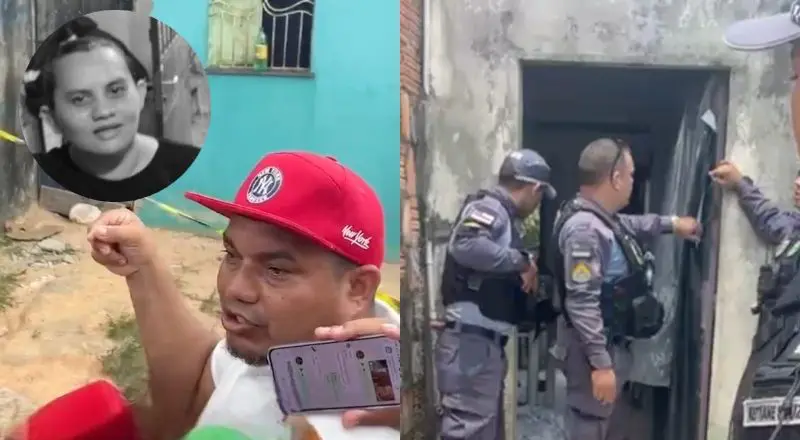 Vizinho da família afirmou que o jovem constantemente agredia a mãe antes do assassinato (Foto: Reprodução)