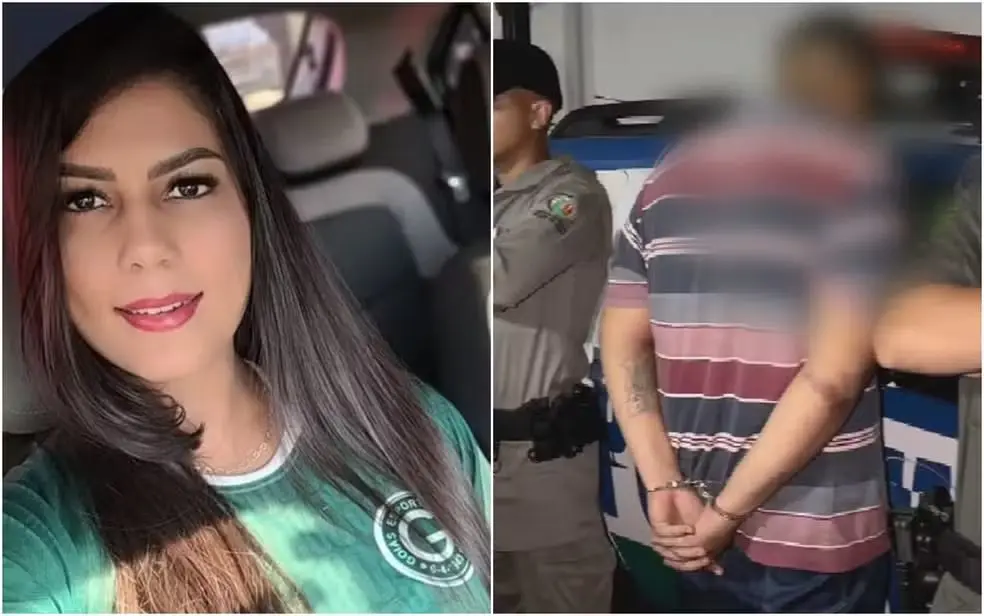 Luiz Gustavo revelou ter assassinado ex-companheira (Foto: Reprodução/ Redes Sociais e Divulgação / Polícia Civil de Goiás)